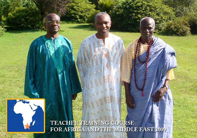 08_TTC_GhanaMen.jpg - A delegation from Ghana, whose members graduated from Africa's first Transcendental Meditation Programme Teacher Training Course, is now teaching the Transcendental Meditation Technique to all levels of society in Ghana.