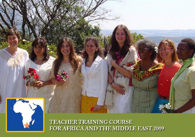 09_TTC_ladiesgroup.jpg - South African ladies on the first Transcendental Meditation Programme Teacher Training Course are now taking responsibility to teach the Transcendental Meditation Technique in South Africa.