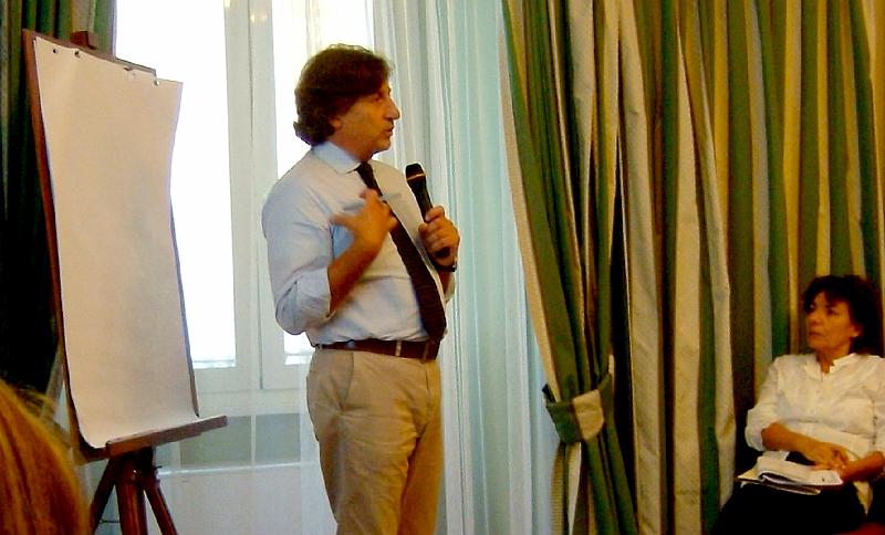 1.jpg - Italy's National Director of Health, a prominent medical doctor and an expert in Maharishi Ayur-Veda, along with two other medical doctors, have organized and are leading a three-year Maharishi Vedic Approach to Health course for medical doctors.