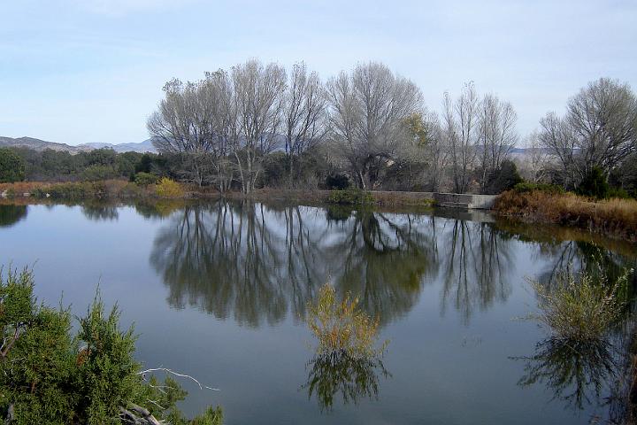 DSC01264.jpg - This scenic lake on the property is being expanded to extend in front of the eight buildings and will include fountains?so that the view from each of the buildings will have beautiful greenery and ponds and fountains.