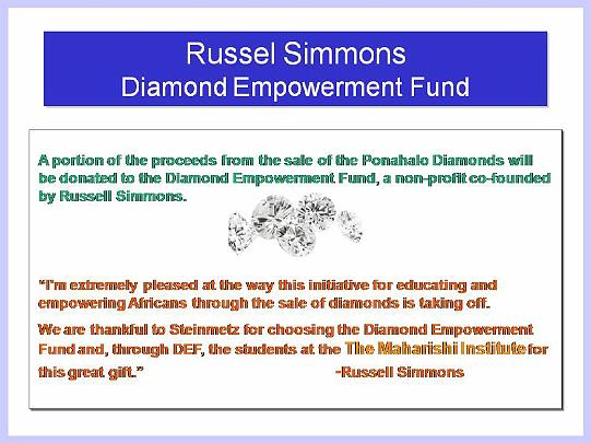 27.jpg - 18 November 2008Special fundraising event sponsored by Russell Simmons at Christie's Auction in New York City raised $100,000 for the self-sufficiency of Maharishi Institute.