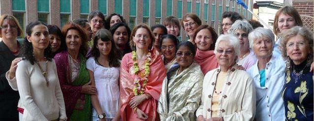 28GMDOmontreal.jpg - Montreal, Quebec: the warm and cultivated Global Mother Divine Organization ladies of Montreal allowed the delegates to feel very much at home.