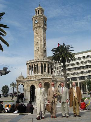 070IMG_1528.jpg - Before the tower of Islam in Adana, Turkey.