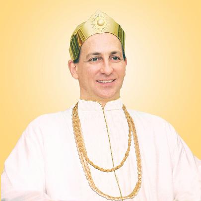 raja_raam_official.jpg - Maharaja Adhiraj Rajaraam, First Ruler of the Global Country of World Peace, who has shown through his extraordinary work with Maharishi in the field of Total Knowledge that human physiology is the expression of Veda and Vedic Literature and that every individual is cosmic and made in the image of God.