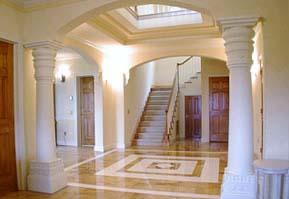 ph_14.jpg - USA: Brahmasthan (silent centre) of private residence built according to the principles of Maharishi Sthapatya Veda.