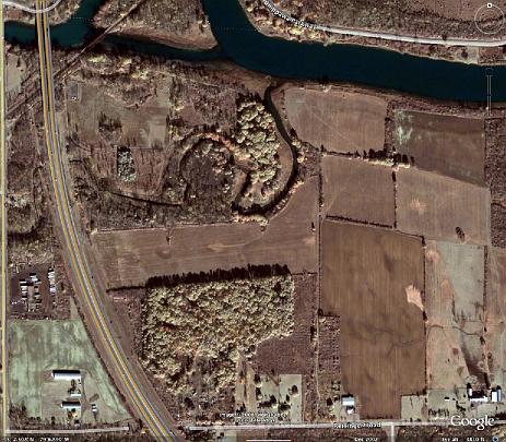RajaPaul33.jpg - 15 June 2009Early spring satellite image of the 200 acre (81 hectare) location of the Maharishi Tower of Invincibility.