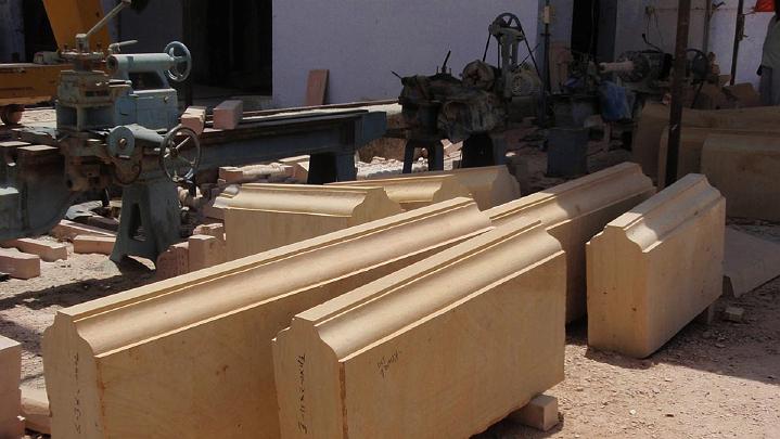 Slide21.jpg - The second level of construction refers to the outer structure of the building, which will be carved of yellow Jaisalmer stone.