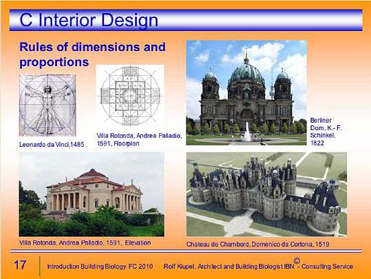 Folie17.jpg - Symmetry in design is of utmost importance for natural balance, reflecting the human nervous system. Total access designs are also available from Maharishi Sthapathya Veda, with access from all directions.