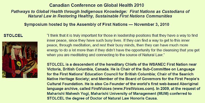 CCGH-Information-Sheet.jpg - The symposium during the Global Health conference: 'Pathways to Health through Indigenous Knowledge: First Nations as Custodians of Natural Law through restoring Healthy, Sustainable First Nations Communities? was hosted by the First Nations leaders in conjunction with the Global Country of World Peace.