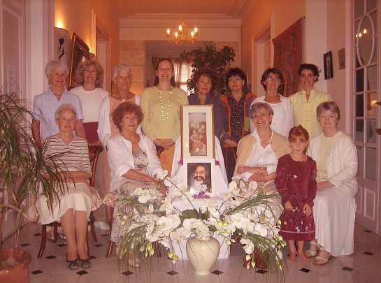 20_France_02.jpg - Conference calls for ladies with advisers and directors of the Global Mother Divine Organization?s five foundations have been very successful and nourishing, and participants expressed the desire to be connected on a regular basis. The organization also celebrated the 50th anniversary of Maharishi's first visit to France in 1960.