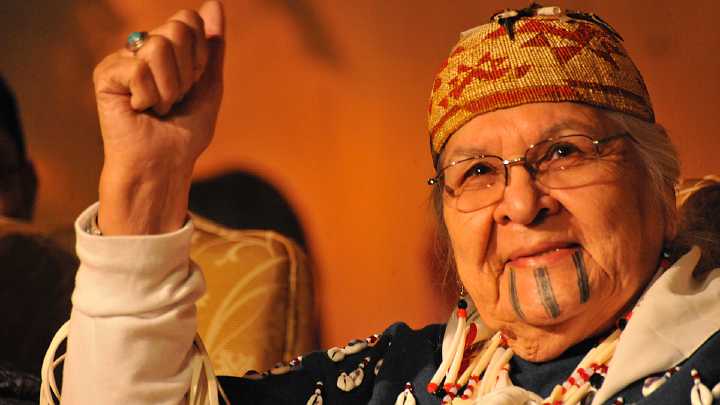 USA_GGN_3.jpg - 10 November 2010Member of the International Council of the Thirteen Indigenous from the Takelma Siletz Nation, USA.