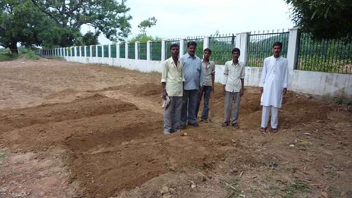 021.jpg - Raised beds with irrigation channels were decided upon. Experts increased the beneficial soil microbe populations by adding natural ingredients to the irrigation tank such as manure and even some flour to start microbes with a quick source of nutrients.