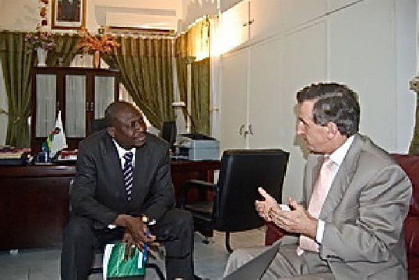 08-Cabinet-director.jpg - The Director of the Togolese Cabinet expressed much interest in Consciousness-Based Education and wanted presentations at all schools in the country and a proposal made to the government.