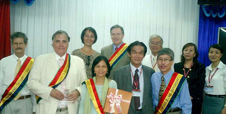 VN-(25).jpg - Tour members in the planning session wear sashes traditionally presented in formal occasions.