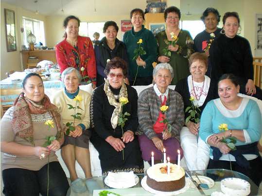 NZ-1.jpg - 19 January 2011New Zealand: The highlight of the last six months was the inauguration of the Indigenous Maori Mothers Council on 18 July. Twelve Indigenous Mothers were present, as well as ladies from Aotearoa, NZ.