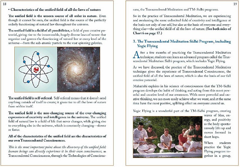 Slide10.jpg - 19 February 2011Practice of the Transcendental Meditation Sidhi Programme including Yogic Flying enlivens the beautiful qualities of the Unified Field in the student?s life.
