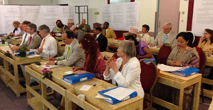 cbe2.jpg - The course syllabus was summarized by Dr Susan Dillbeck, President of the International Foundation of Consciousness-Based Education, as providing participants with knowledge of Consciousness-Based Education?its principles, programmes, practices, and scientific research applications. As well, through workshops, participants developed skills to present the programme of Consciousness-Based Education to educators and school administrators.