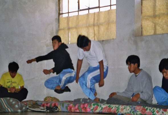 Photo19_19.jpg - Students in Puno practising Yogic Flying and raising the quality of life for everyone in the country.
