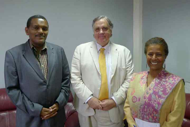 Ethiopia-040.jpg - Dr Morris also met with the Minister of Science and Technology of the African Union Commission that is based in Addis Ababa.