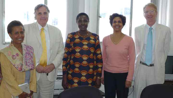 Ethiopia-053.jpg - Dr Morris also met with the Director of Human Resources of the African Union Commission that is based in Addis Ababa.