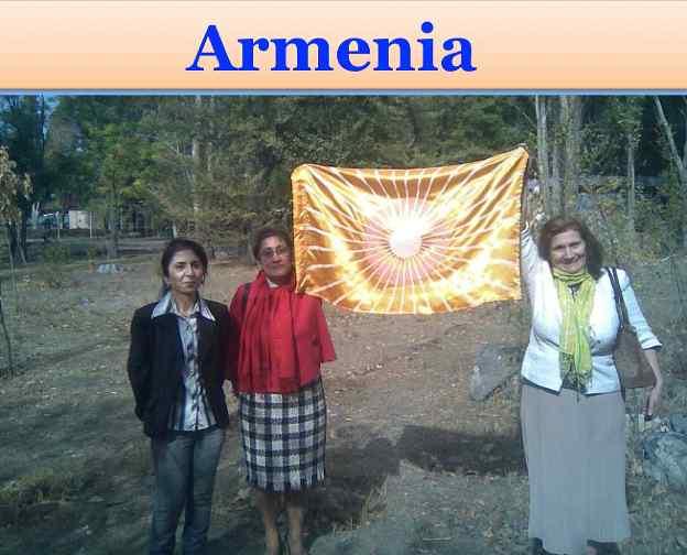 Armenia1.jpg - Armenia: The Flag of the Global Country of World Peace was upheld on Victory Day.