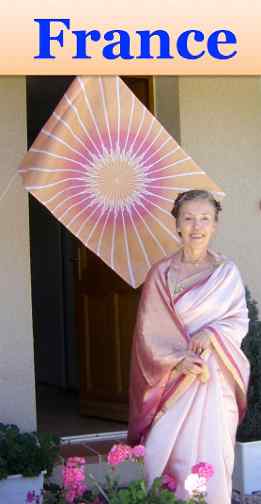 France.jpg - France: Isabelle Mestejanot raised the Flag of Invincibility in Terrebasse.