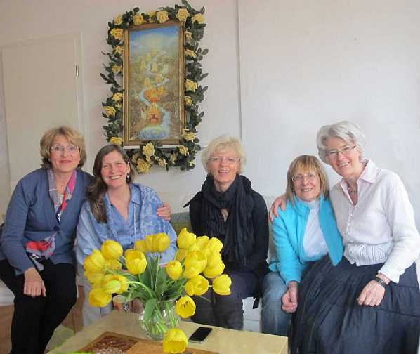 Germany_01.jpg - Germany: Ladies attended the 16-lesson Higher States of Consciousness course during Easter time in April at the national headquarters in Erfurt. They were delighted with the knowledge and their group practise of the Transcendental Meditations Sidhi programme.