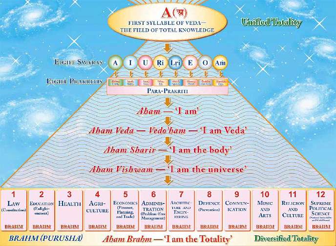 8.jpg - 17 July 2013During the Total Knowledge Course held in Italy, Dr Peter Warburton presented an overview chart of Total Knowledge. The chart delineates the unified totality as the source and basis of the diversified totality as seen in all disciplines. 