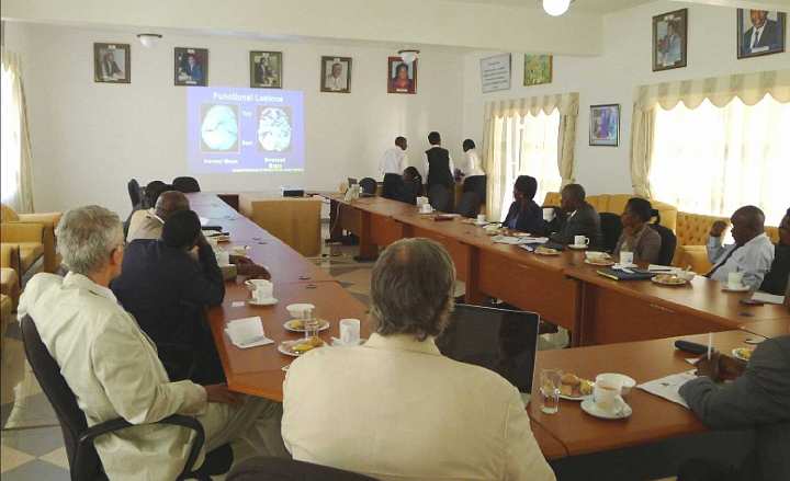 Slide18.jpg - March 2012The leadership of Kenyatta University had the same reaction as the head of the Kenya Institue of Education; the professors all want Transcendental Meditation for themselves and for the whole university.