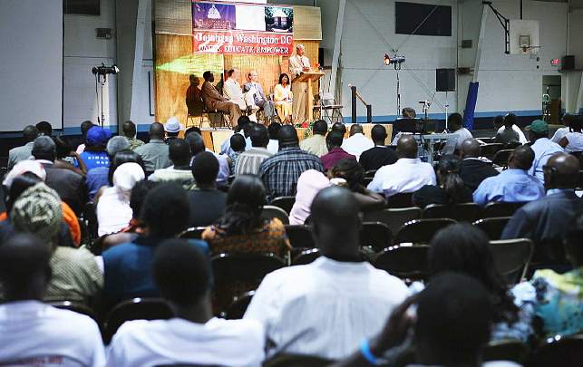 04_Kenya_02.jpg - About 300 Kenyans attended the conference and were deeply moved and appreciative of the value of Maharishi?s knowledge, and the implications it had for the people of their homeland.