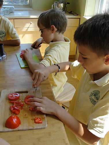 05.jpg - Proper nutrition and self-sufficiency is taught throughout all grades at MSAE in projects like the seed-to-table programme.