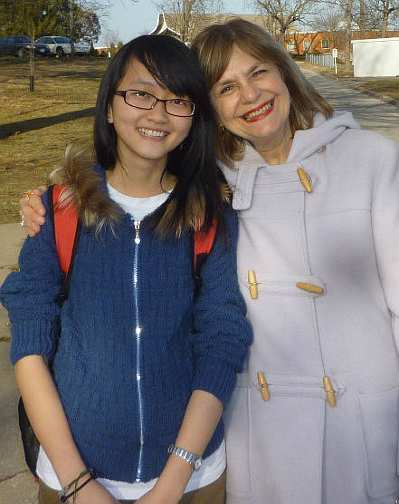 25.jpg - The MSAE faculty take responsibility for helping students grow into well-rounded, confident, and respectful adults. Christine Albers, MSAE Director of Expansion and the Boarding Programme, is the legal guardian in the USA of her boarding student from China.