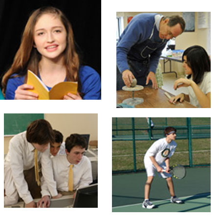MiddleschMSAE.jpg - Middle School students gain inner stability during a time of rapid growth and self-discovery. By the time they move to the Upper School, parents and visitors, contrasting what they see to their own early experiences, find the students grounded, self-confident with their own interests, and a well-rounded grasp of academics and extra curricular pursuits such as art, music, speech, drama, sports, and the cullinary arts.