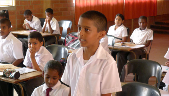 Durban2.jpg - In a meeting with Dr Morris, Mr Govender, Principal of a Durban primary school and head of the Council of Consciousness-Based Education for the area, attributed improvement in the children?s academic scores to the introduction of the programme.