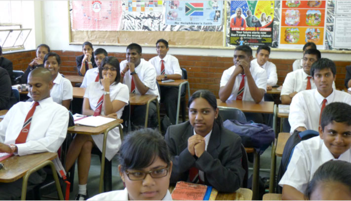 SAfrica.jpg - One student commented that he used to create problems for everyone around him, but after learning Transcendental Meditation he would stay after class to help other students.