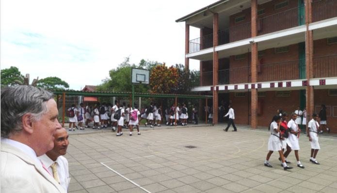 SAfricaDurban4.jpg - The school for Consciousness-Based Education in Durban is a base for three more schools in the area planning to adopt the consciousness-based curriculum.