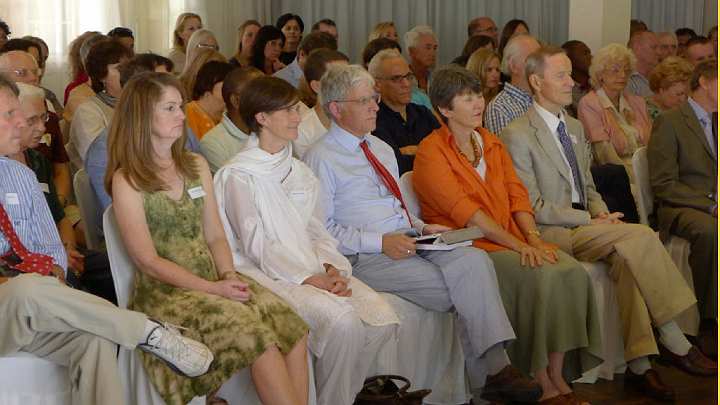 SouthAfrica085.jpg - The seminar covered many areas of interest to the group. Participants were inspired by Maharishi?s vision for the world, and his aspirations for progress in attaining world peace.