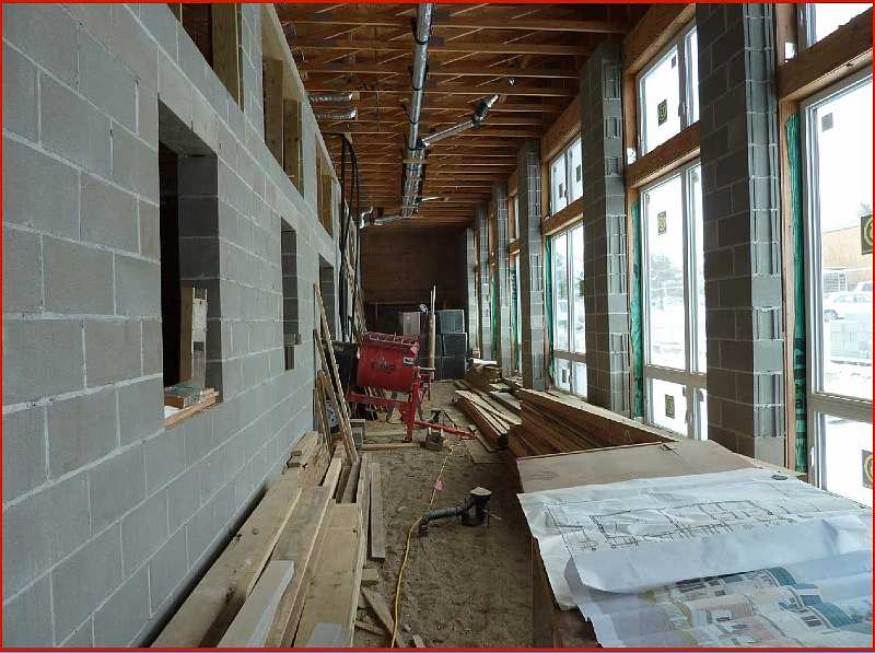 Slide33.jpg - The greenhouse at the south side of the building will include a student lounge so the students can enjoy green plants growing even in the middle of winter.