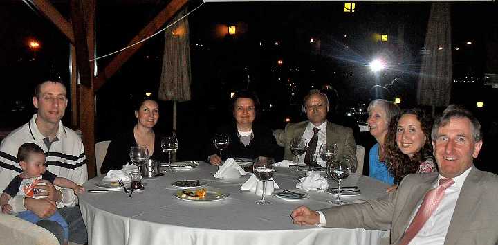 30-Neate-family-in-Adana.jpg - Tour members were made welcome in Adana, Turkey by the family of Joshua Neate, a graduate of the Maharishi School of the Age of Enlightenment in Fairfield, Iowa.